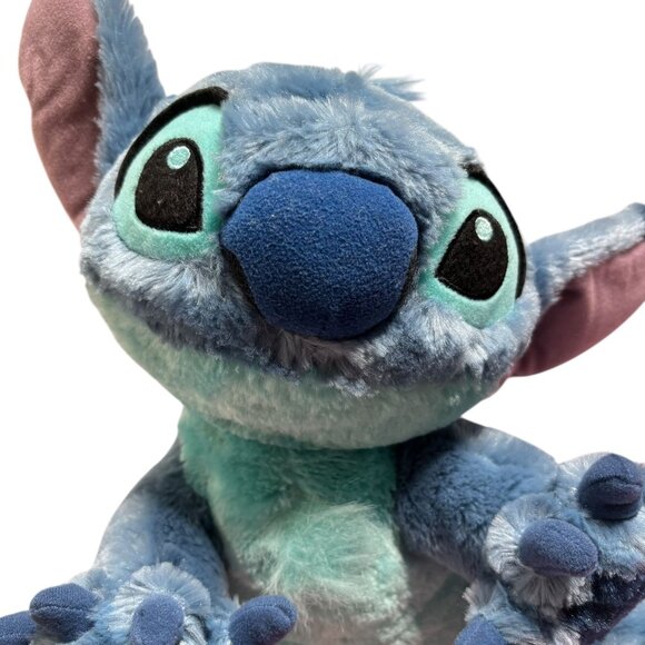 Walt Disney World Stitch Plush Doll 12" Blue Teal Stuffed Animal Toy Pellets - Picture 3 of 7